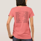 MTSはライトシャツのランク Tシャツ (裏面)