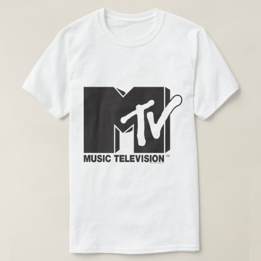 MTVオリジナルロゴ Tシャツ (デザイン正面)