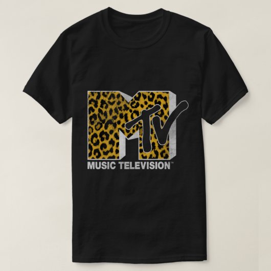 Mtvチータプリント.png Tシャツ (デザイン正面)