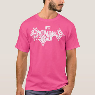 Mtvヘッドバンガーズクラシックボールフィットラウンドネックブレック Tシャツ