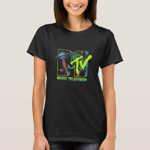 MtvミュージックテレビエイリアンUfo侵攻 Tシャツ