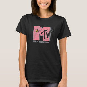 MTVミュージックテレビヴィンテージ80のスパイダービーレトロ Tシャツ