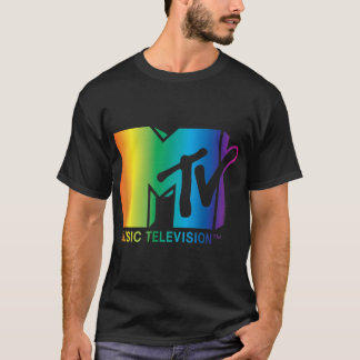 MTVレインボーロゴ Tシャツ