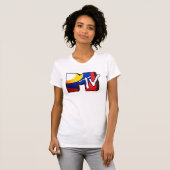 MTV女子Tシャツホワイト Tシャツ (正面フル)