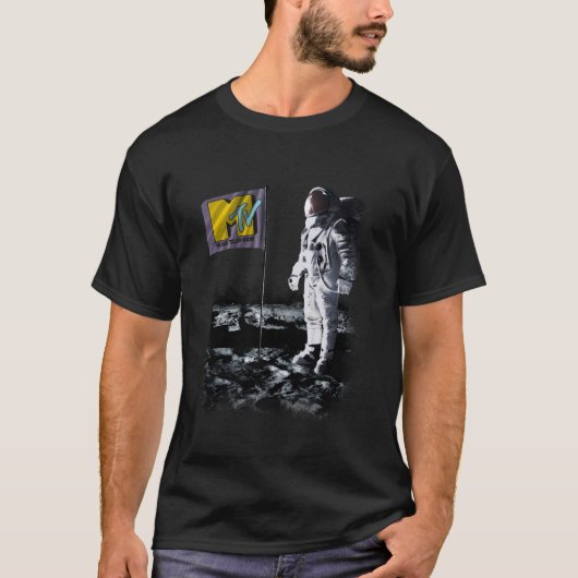 MTV スペースマン 月の人間 着陸 Tシャツ (正面)