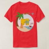 MTV Spring Break Shark Graphic Tシャツ (デザイン正面)