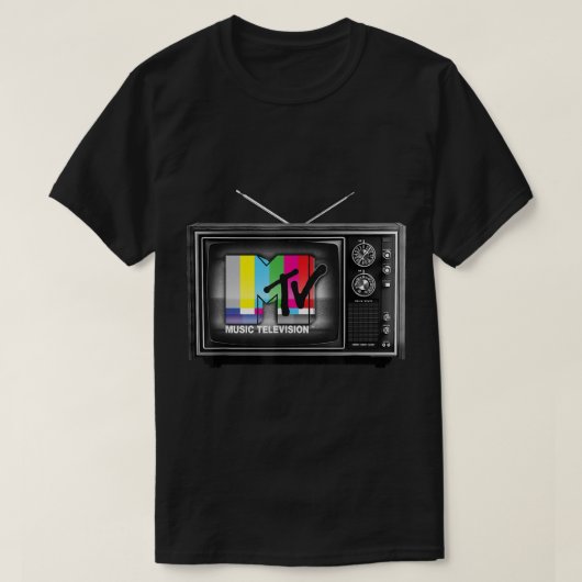 MTV TheオリジナルMTV TV Tシャツ (デザイン正面)