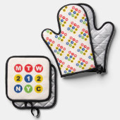 MTW logo  鍋つかみ&鍋敷きセット (正面/裏面)