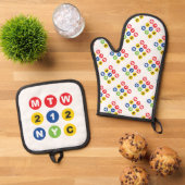 MTW logo  鍋つかみ&鍋敷きセット (トップダウン)