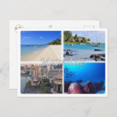 MUモーリシャス –  ポストカード (正面/裏面)