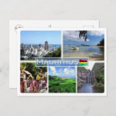 MUモーリシャス –  ポストカード (正面/裏面)