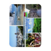 MUモーリシャス – ポートルイス –  マグネット (縦)