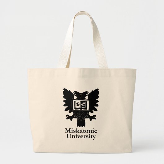 MU Heraldic頂上zazzle ラージトートバッグ (正面)