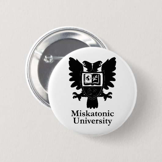 MU Heraldic頂上zazzle 缶バッジ (正面&裏面)
