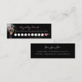 MUA Make Aurtistサービスのお客様割引  ロイヤリティカード (正面/裏面)