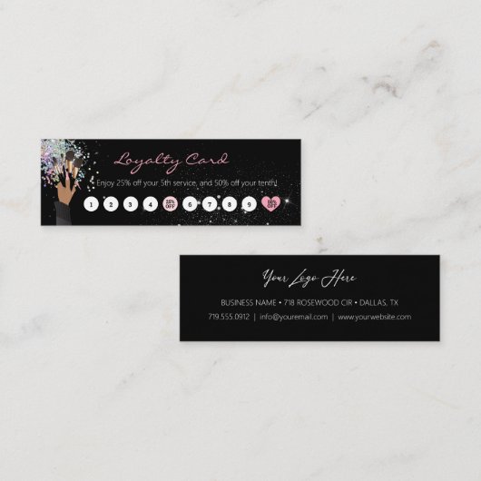 MUA Make Aurtistサービスのお客様割引  ロイヤリティカード