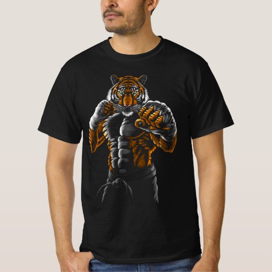Muai Thai Tigre Tシャツ (正面)