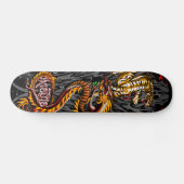 Muayタイの要素SK8のスケートのデッキ スケートボード (横)