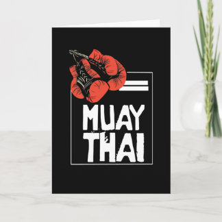 Muay Thaiがあなたの人生の時 カード