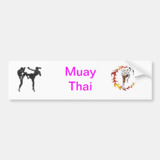Muay Thai バンパーステッカー