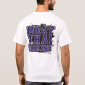 Muay Thai Boxing T-Shirt Tシャツ (裏面)