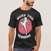 Muay Thai Grandma Muaythai Tシャツ (正面)