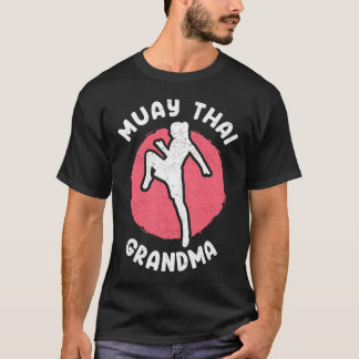 Muay Thai Grandma Muaythai Tシャツ
