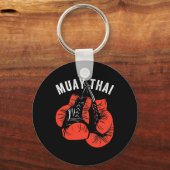 Muay Thai Kickboxing, Muay Thai Gloves, Muay Thai  キーホルダー (正面)
