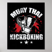 Muay Thai Kickboxing Traditional Techniques  ポスター (正面)