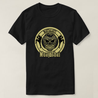 Muay Thai , Martial Arts , Kick Boxing , Skull Tシャツ