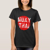 Muay Thai NakMuay Boxing Workout Tシャツ (正面)
