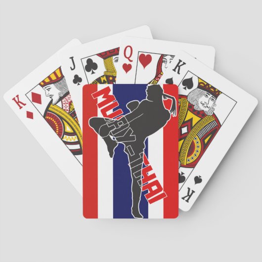 Muay Thai Playing Cards / Baralho Muay Thai トランプ (裏面)