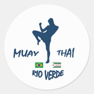 MUAY THAI RIO VERDE ラウンドシール