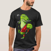 Muay Thai T-Rex Dinosaur Tシャツ (正面)