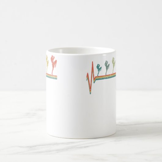 Muay Thai Thai Boxes コーヒーマグカップ (中央)