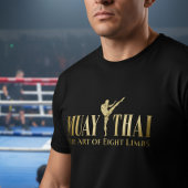 Muay Thai - The Art of Eight Limbs Tシャツ