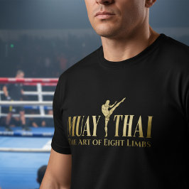 Muay Thai - The Art of Eight Limbs Tシャツ