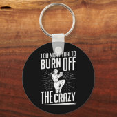 Muay Thai Training Fighter Kickboxing Beginner Box キーホルダー (正面)