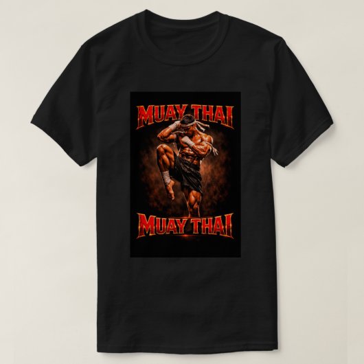 Muay That Tshirt Tシャツ (デザイン正面)