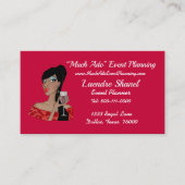 "Much Ado"イベントDiva名刺 名刺 (正面)