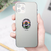 Much Gayer – 可愛おもしろいい黒猫LGBTQプライド シール (スマートフォン)