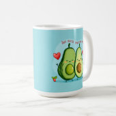 Much Love Avocado コーヒーマグカップ (正面右)