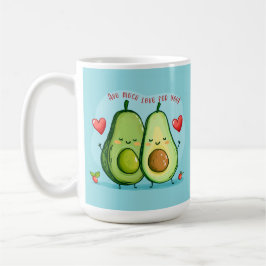 Much Love Avocado コーヒーマグカップ