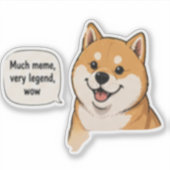 Much Meme シール (正面)