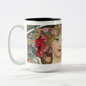Mucha ツートーンマグカップ (左)