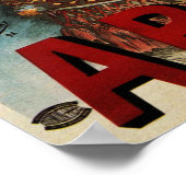 Mucha - Abadie Cigarettes Rolling Paper 1898 ポスター (角)