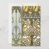 Mucha - Art Nouveau Decoratifs 1901 招待状 (正面)