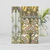 Mucha - Art Nouveau Decoratifs 1901 招待状 (スタンド正面)