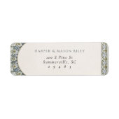 Mucha Custom Return Address Label ラベル (正面)