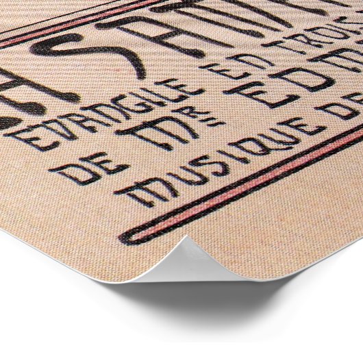 Mucha Sarah Bernhardt The Samaritan lamp post ポスター (角)